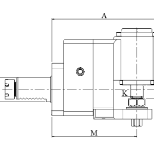 Изображение товара Блок приводной радиальный VDI40-16-MT внеш. СОЖ (BR40MT16C/3) Evermore