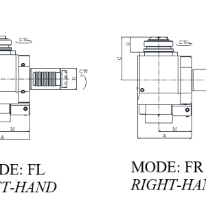 Изображение товара Блок приводной радиальный VDI50-ER40A-75-MT внутр. СОЖ (CWNFL50MT40A75) Evermore