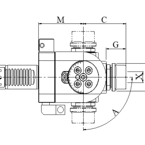 Изображение товара Блок приводной с изменяемым углом VDI30-ER20-MT внеш. СОЖ (DA30MT20B) Evermore