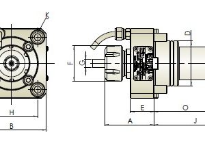 Изображение товара - Блок приводной осевой BMT55-ER25-1809 внеш. СОЖ (THM-A04-55C) Hold Well