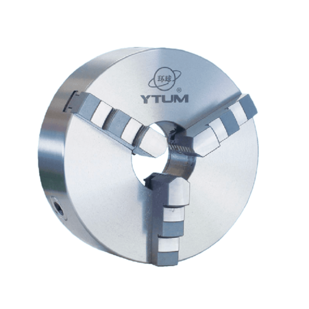 K11 125/D-3, Патрон 3-х кул., лит. чугун, цельные кулачки, шаг 6