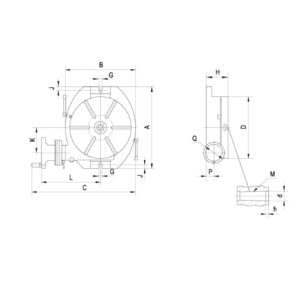 Изображение товара - Механический поворотный стол TS1250A