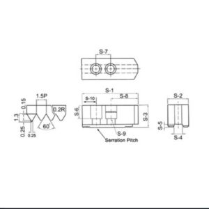 Изображение товара - Мягкие алюминиевые кулачки SJ-A08037B