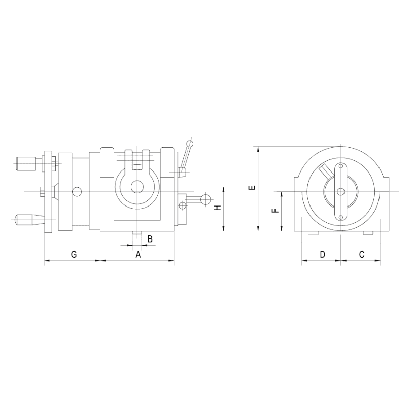 Изображение товара - Универсальная делительная головка FB80
