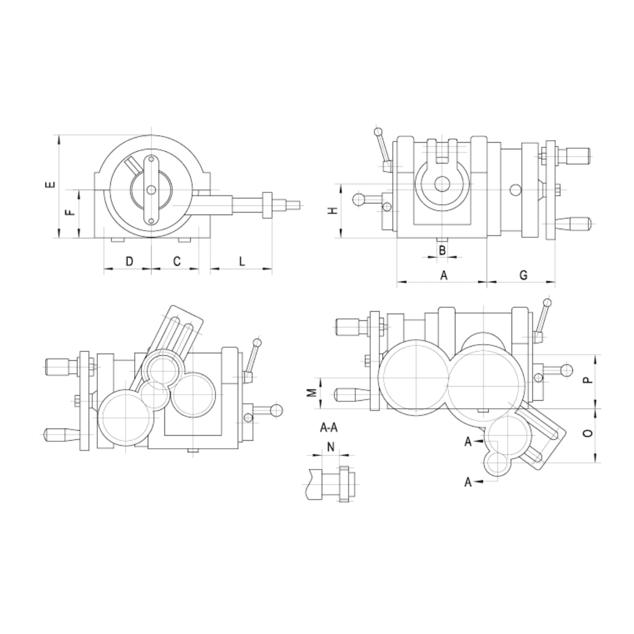 Изображение товара - Универсальная делительная головка FW80