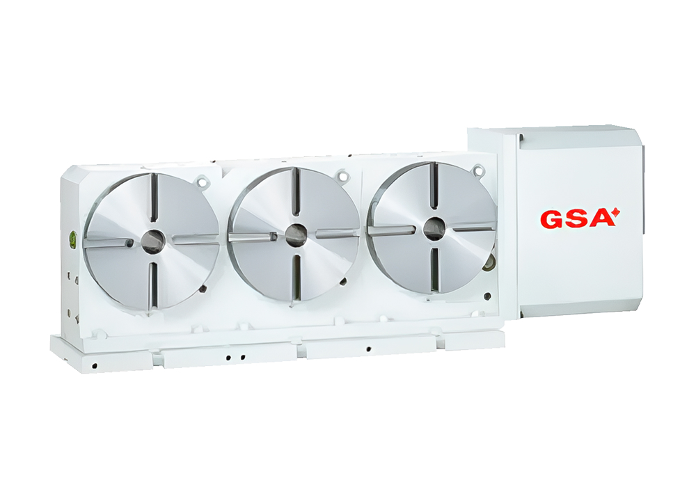 Стол поворотный многошпиндельный с ЧПУ (4-я ось) GSA CNC-200R-4W