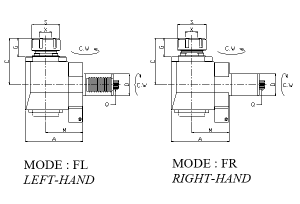 Блок приводной радиальный VDI60-ER50-106-5482 внеш. СОЖ (NFR60548250106) Evermore