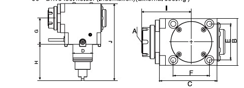 Изображение товара - Блок приводной радиальный BMT55-ER32N-85-1809 внеш. СОЖ (BMT55-HF-85-ER32N) Sanmen