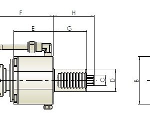 Изображение товара - Блок приводной осевой VDI30-ER25-5482 внеш. СОЖ (THB-A04-30C) Hold Well