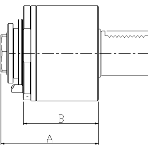 Изображение товара Блок приводной осевой VDI40-ER32A-MT внеш. СОЖ (DAC40-MT-ER32A) Evermore