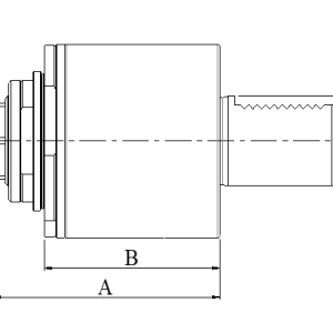 Изображение товара Блок приводной осевой VDI50-ER40A-MT внутр. СОЖ (CWDA50MT40A) Evermore
