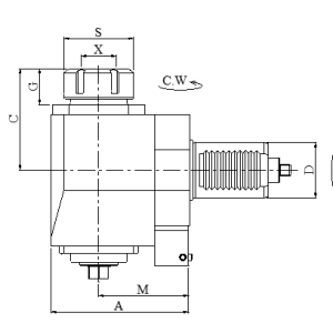 Изображение товара Блок приводной радиальный VDI40-ER32-100-1809 внеш. СОЖ (FR40180932100) Evermore