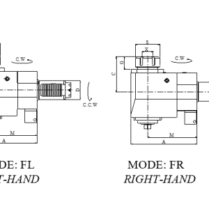 Изображение товара Блок приводной радиальный VDI50-ER25-75-MT внеш. СОЖ (TFR50MT2575) Evermore