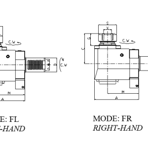 Изображение товара Блок приводной радиальный VDI40-ER20-65-MT внеш. СОЖ (NTFR40MT2065) Evermore