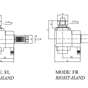 Изображение товара Блок приводной радиальный VDI40-ER32-85-MT внутр. СОЖ (CWFR40MT3285) Evermore