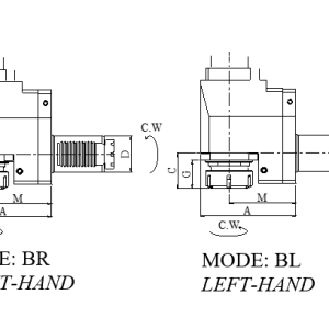 Изображение товара Блок приводной радиальный VDI40-ER32-90-MT внутр. СОЖ (CWBL40MT3290) Evermore