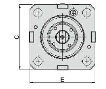 Изображение товара - Блок приводной осевой BMT85-ER50-1809 внеш. СОЖ (DW700-DA85-50) Evermore