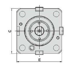 Изображение товара - Блок приводной осевой BMT75-ER40-1809 внутр. СОЖ (DW350-CW-DA75-40) Evermore