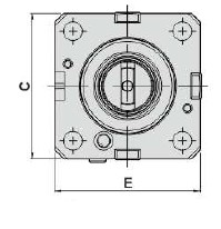 Изображение товара - Блок приводной осевой BMT85-ER50-DAEWOO внутр. СОЖ (DW700-CW-DA85-ER50-Z) Evermore