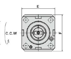 Изображение товара - Блок приводной осевой двойной BMT65-ER20-DAEWOO внеш. СОЖ (DW300-DA65-20DY-Z) Evermore
