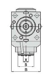 Изображение товара - Блок приводной радиальный BMT55-ER25A-60-DAEWOO внеш. СОЖ (DW230-DF55-25A-60-TA) Evermore