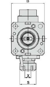Изображение товара - Блок приводной радиальный BMT65-ER32-100-DAEWOO внутр. СОЖ (DW300-CW-DF65-32-100-Z) Evermore