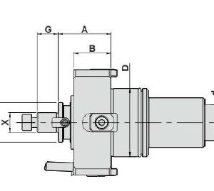 Изображение товара Блок приводной осевой BMT65-22-DAEWOO внеш. СОЖ (DW300-DA65-22C-Z) Evermore