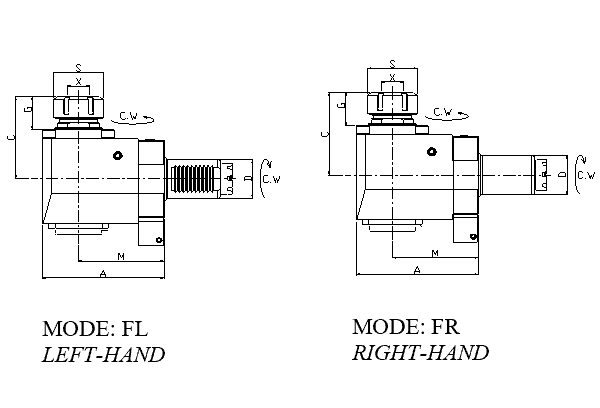 Блок приводной радиальный VDI40-ER32-85-MT внеш. СОЖ (NFR40MT3285) Evermore
