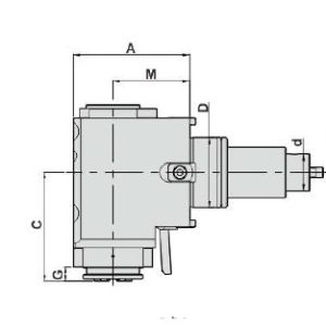 Изображение товара Блок приводной радиальный BMT75-ER40A-70-DAEWOO внеш. СОЖ (DW350-DF75-40A-70-Z) Evermore